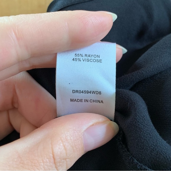 Meshki Slip Dress Cora Black Tie Back Slinky Cocktail Gown Long Bias Cut Size L - Picture 11 of 12